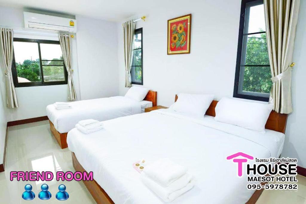 Hotel T. House Mae Sot Exterior foto